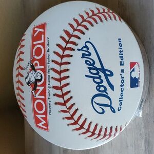 🆕️VINTAGE MONOPOLY Dodgers Collector's Edition Major League Baseball Board Game